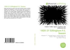 Borítókép a  1920–21 Gillingham F.C. Season - hoz