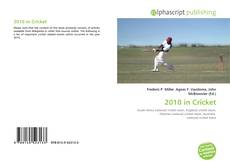 Borítókép a  2010 in Cricket - hoz