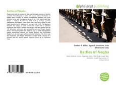 Bookcover of Battles of Negba