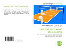 Bookcover of 2006 FIVB Men's World Championship