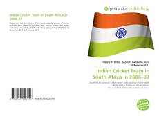 Borítókép a  Indian Cricket Team in South Africa in 2006–07 - hoz