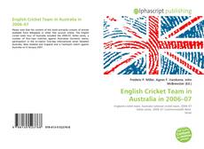 Borítókép a  English Cricket Team in Australia in 2006–07 - hoz