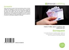 Borítókép a  Escroquerie - hoz