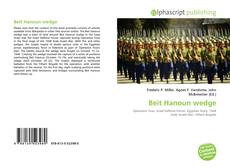 Borítókép a  Beit Hanoun wedge - hoz