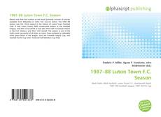1987–88 Luton Town F.C. Season的封面
