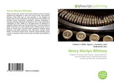 Henry Martyn Whitney的封面