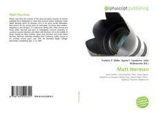 Matt Norman的封面