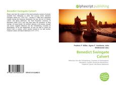 Borítókép a  Benedict Swingate Calvert - hoz
