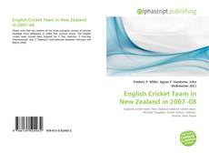 Borítókép a  English Cricket Team in New Zealand in 2007–08 - hoz