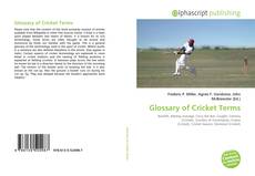 Borítókép a  Glossary of Cricket Terms - hoz