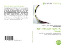 Borítókép a  2001–02 Luton Town F.C. Season - hoz