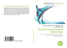 Borítókép a  Hong Kong International Cricket Sixes - hoz