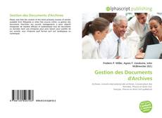 Borítókép a  Gestion des Documents d'Archives - hoz