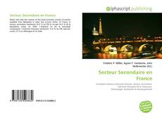 Bookcover of Secteur Secondaire en France