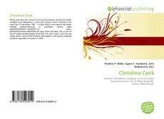 Capa do livro de Christina Cock 