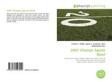 Bookcover of 2007 Champs Sports Bowl