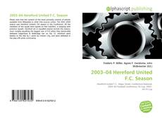 Borítókép a  2003–04 Hereford United F.C. Season - hoz