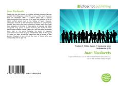 Обложка Joan Riudavets
