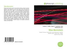 Bookcover of Max Bernstein