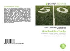 Borítókép a  Grantland Rice Trophy - hoz