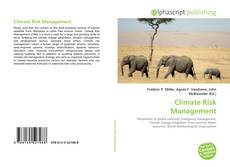 Borítókép a  Climate Risk Management - hoz
