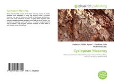 Borítókép a  Cyclopean Masonry - hoz
