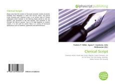 Borítókép a  Clerical Script - hoz