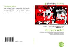 Capa do livro de Christophe Willem 