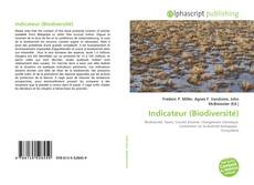 Indicateur (Biodiversité) kitap kapağı