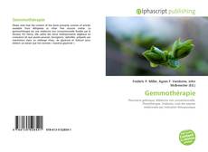 Buchcover von Gemmothérapie