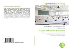 Buchcover von Acton School of Business