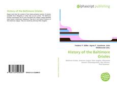 Borítókép a  History of the Baltimore Orioles - hoz