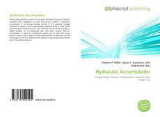 Bookcover of Hydraulic Accumulator