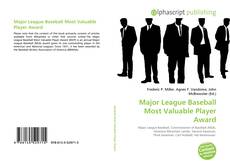 Borítókép a  Major League Baseball Most Valuable Player Award - hoz
