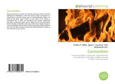 Capa do livro de Carmarthen 