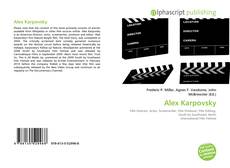 Borítókép a  Alex Karpovsky - hoz