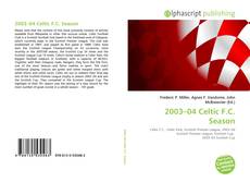 Borítókép a  2003–04 Celtic F.C. Season - hoz