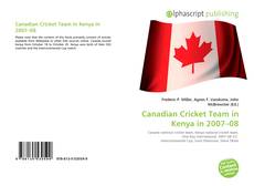 Borítókép a  Canadian Cricket Team in Kenya in 2007–08 - hoz