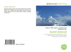 Borítókép a  Auster Autocrat - hoz