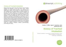 Borítókép a  History of Tracheal Intubation - hoz