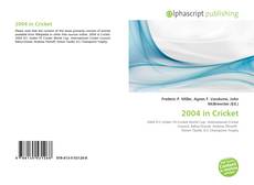 Borítókép a  2004 in Cricket - hoz