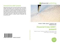 Capa do livro de Financial Crisis (2007–present) 