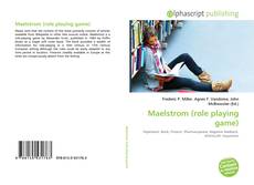 Capa do livro de Maelstrom (role playing game) 