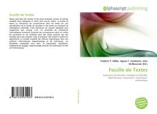 Fouille de Textes的封面