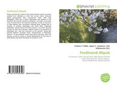 Borítókép a  Ferdinand Alquié - hoz