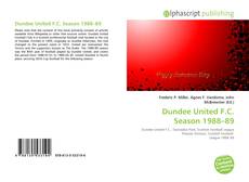 Borítókép a  Dundee United F.C. Season 1988–89 - hoz
