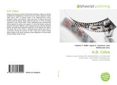 Обложка A.D. Calvo