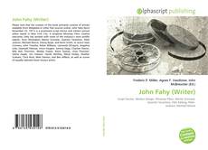 Borítókép a  John Fahy (Writer) - hoz