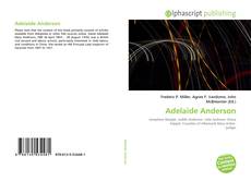 Copertina di Adelaide Anderson