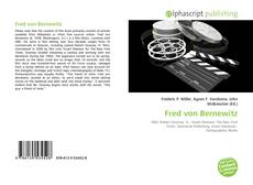 Copertina di Fred von Bernewitz